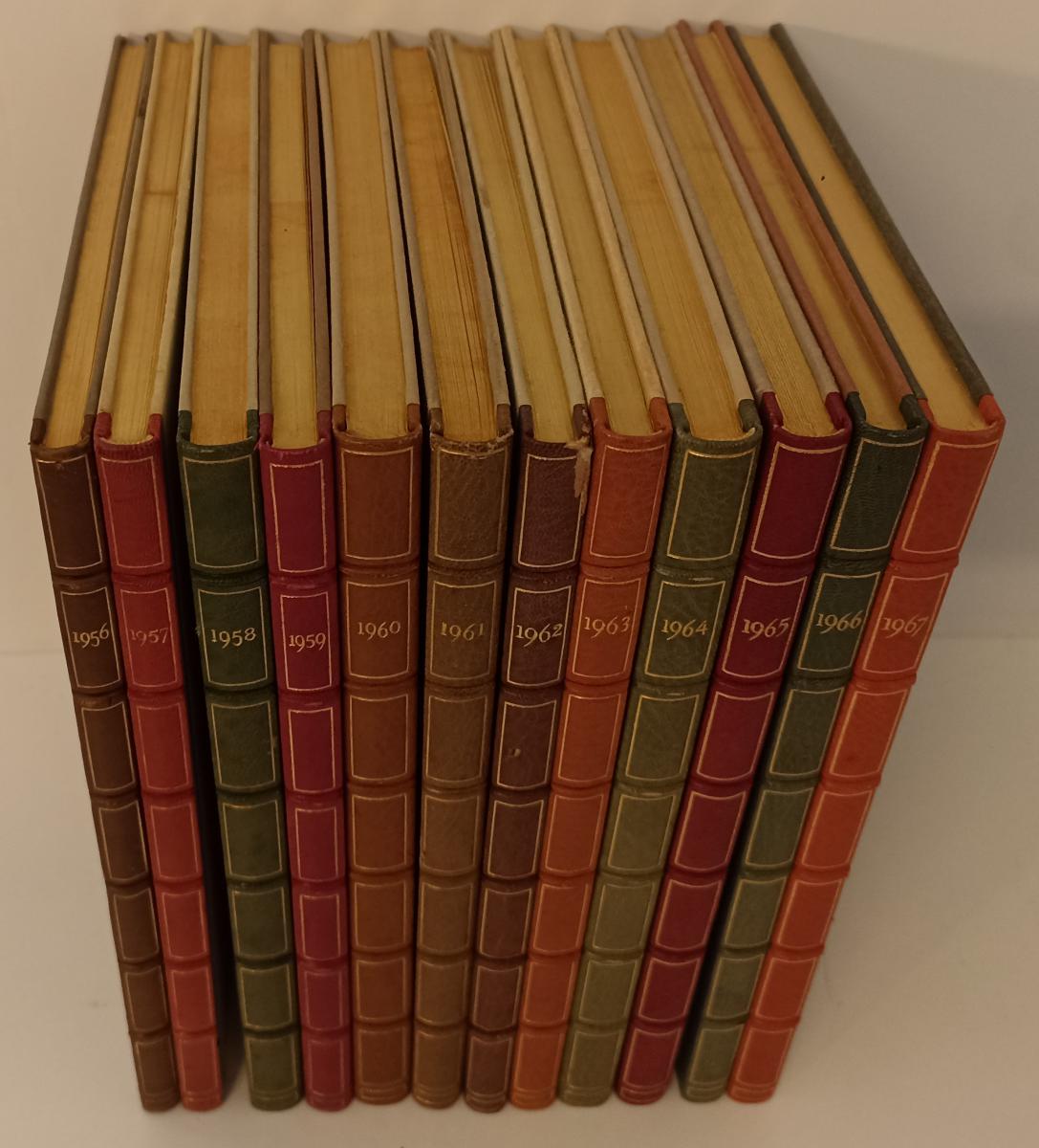 LZ- I LIBRI DEL TEMPO VOLUMI I/XII ALMANACCO TORRIANI 1956/1967 - C - BLCP39