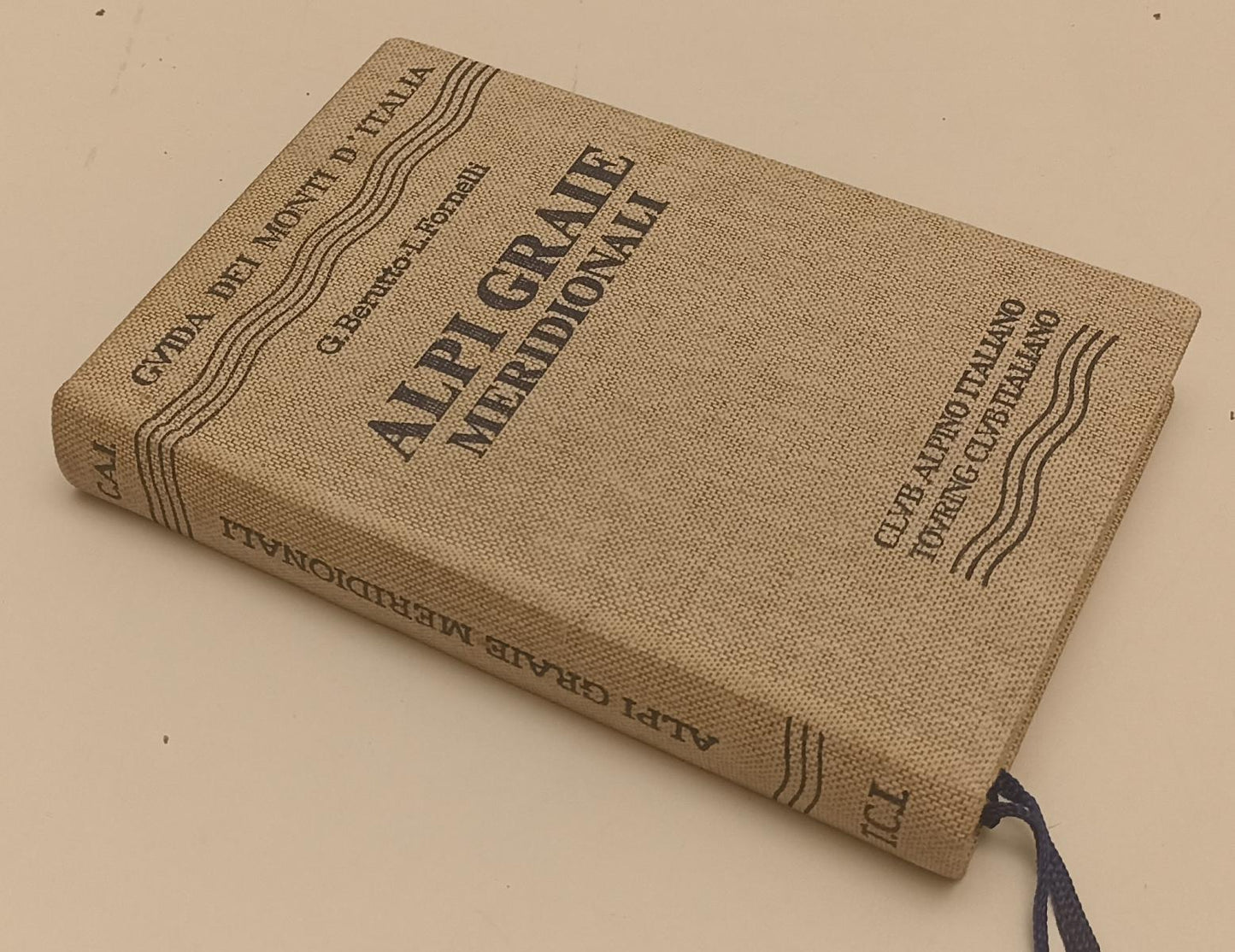 LV- GUIDA DEI MONTI D'ITALIA ALPI GRAIE MERIDIONALI-- TOURING TCI- 1980- C-XFS92