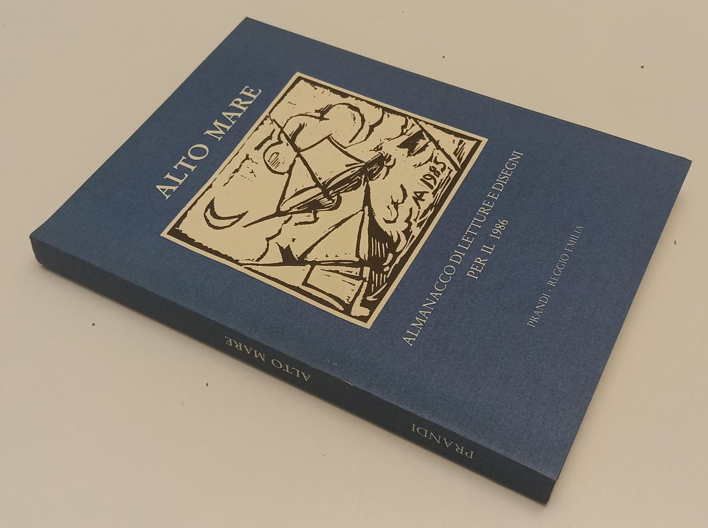 LT- ALTO MARE  ALMANACCO DI LETTURE E DISEGNI 1986 -- PRANDI --- 1985- B- XFS178