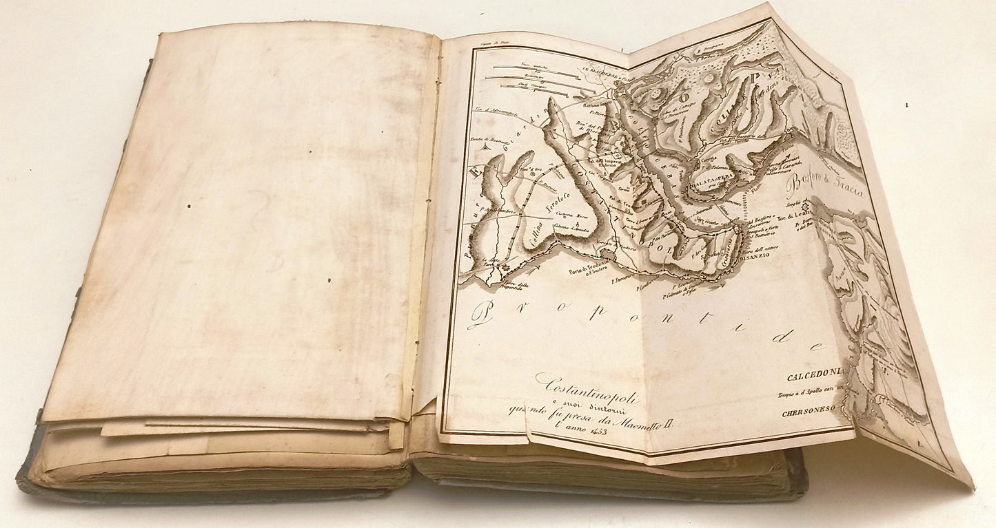 LH- INDICI DELLA STORIA UNIVERSALE + TAVOLE - CANTU' - POMBA --- 1846 -- XFS102