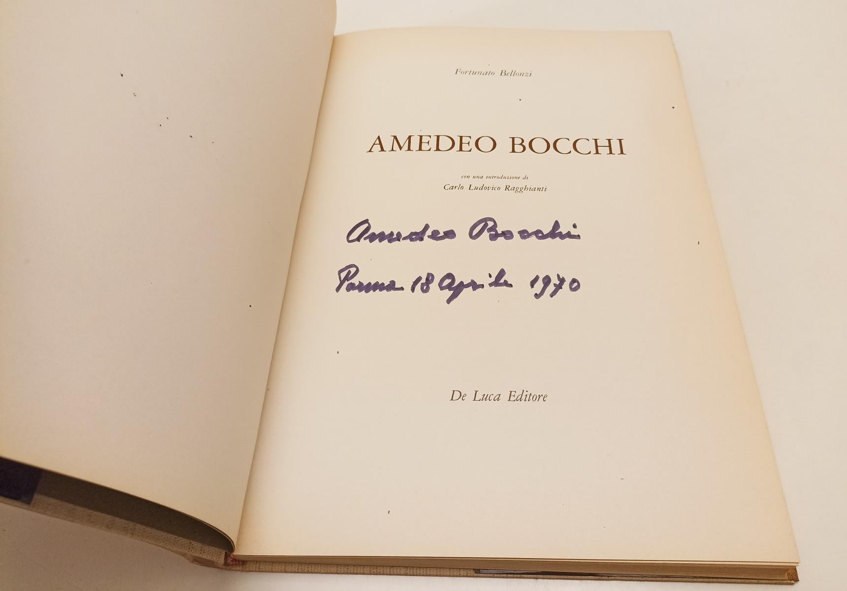 LT- AMEDEO BOCCHI CON AUTOGRAFO- FORTUNATO BELLONZI- DE LUCA--- 1970- CS- ZFS319