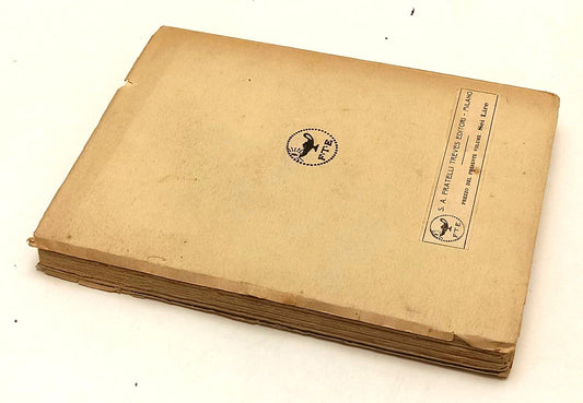 LN- L'AMOROSA TRAGEDIA POEMA - SEM BENELLI - FRATELLI TREVES --- 1928- B- YFS399