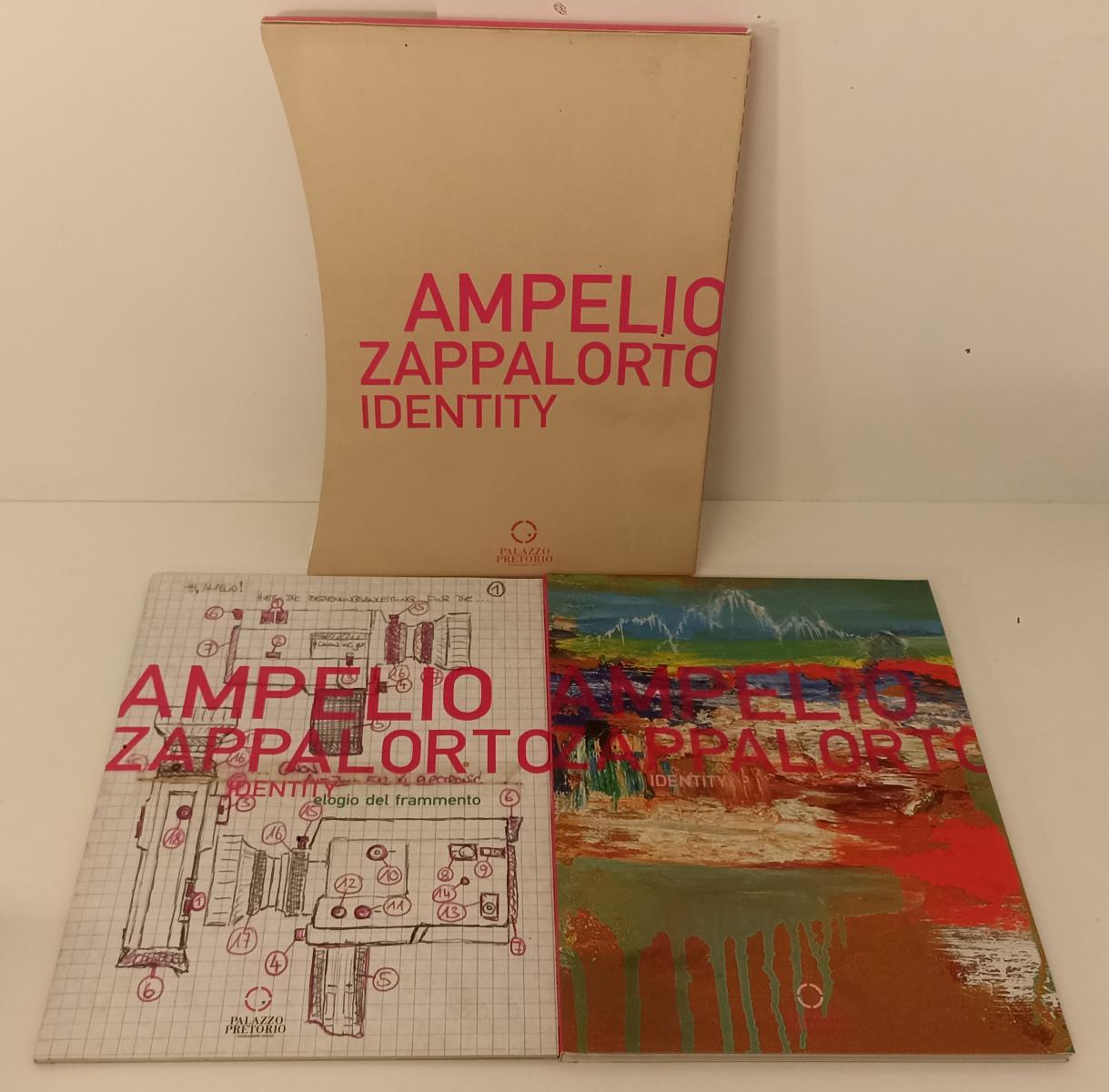 LT- AMPELIO ZAPPALORTO IDENTITY ELOGIO DEL FRAMMENTO 2 VOLUMI - 2005 - B- XFS163