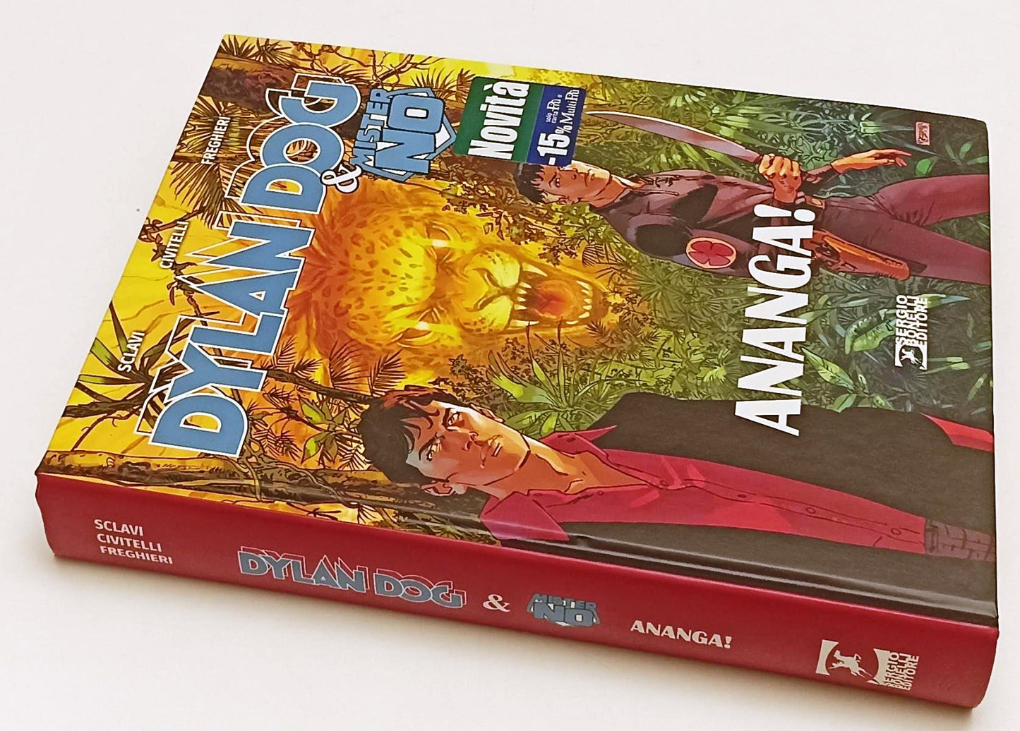 FV- DYLAN DOG & MISTER NO ANANGA- SCLAVI CIVITELLI- BONELLI- 1a ED. 2019- C- G24