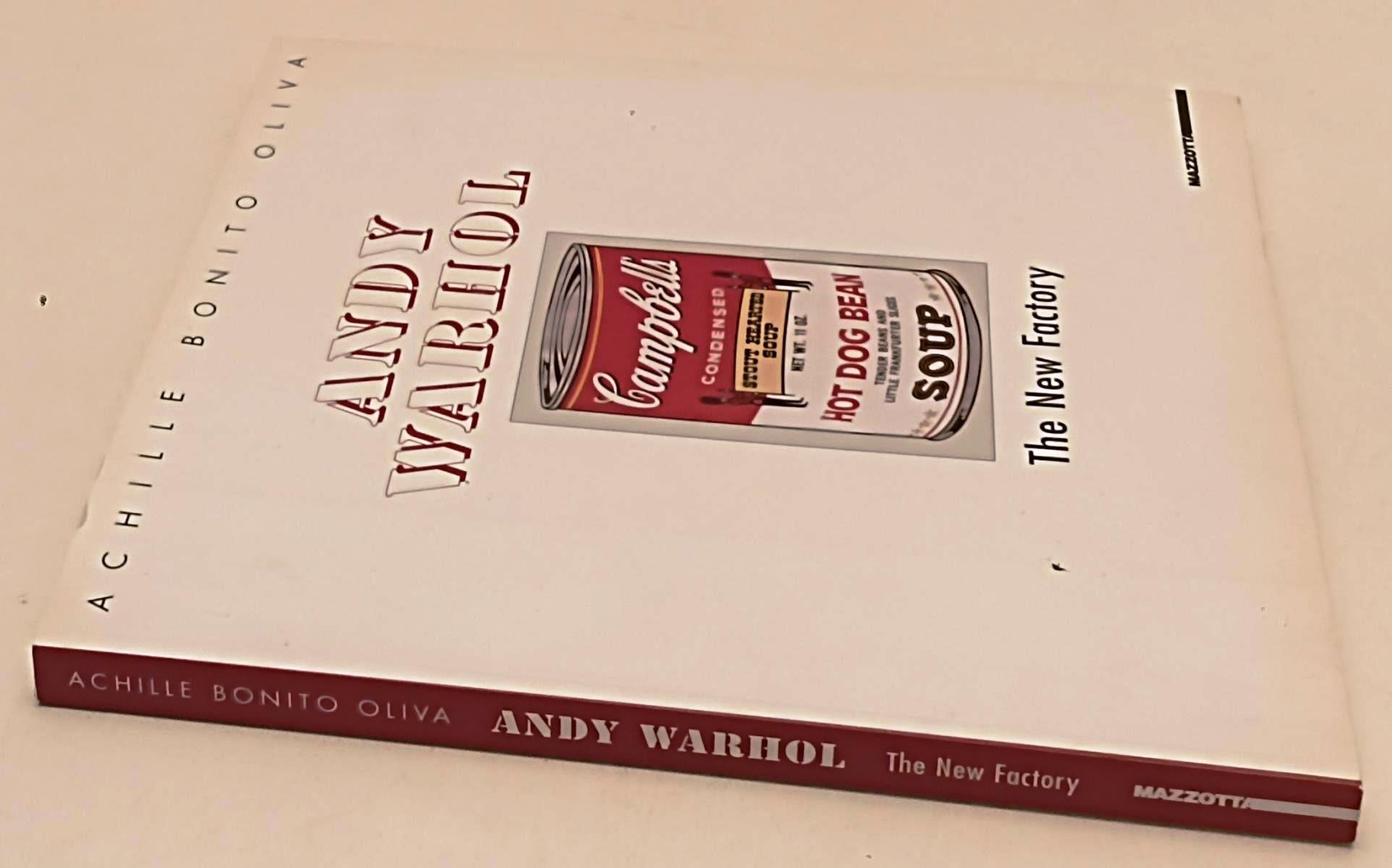 LT- ANDY WARHOL THE NEW FACTORY- ACHILLE BONITO OLIVA- MAZZOTTA- 2008- B- YFS830