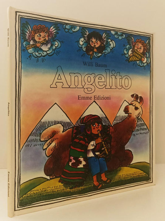 LB- ANGELITO ILLUSTRATO A COLORI - WILLI BAUM - EMME EDIZIONI - 1981 - C- XFS157