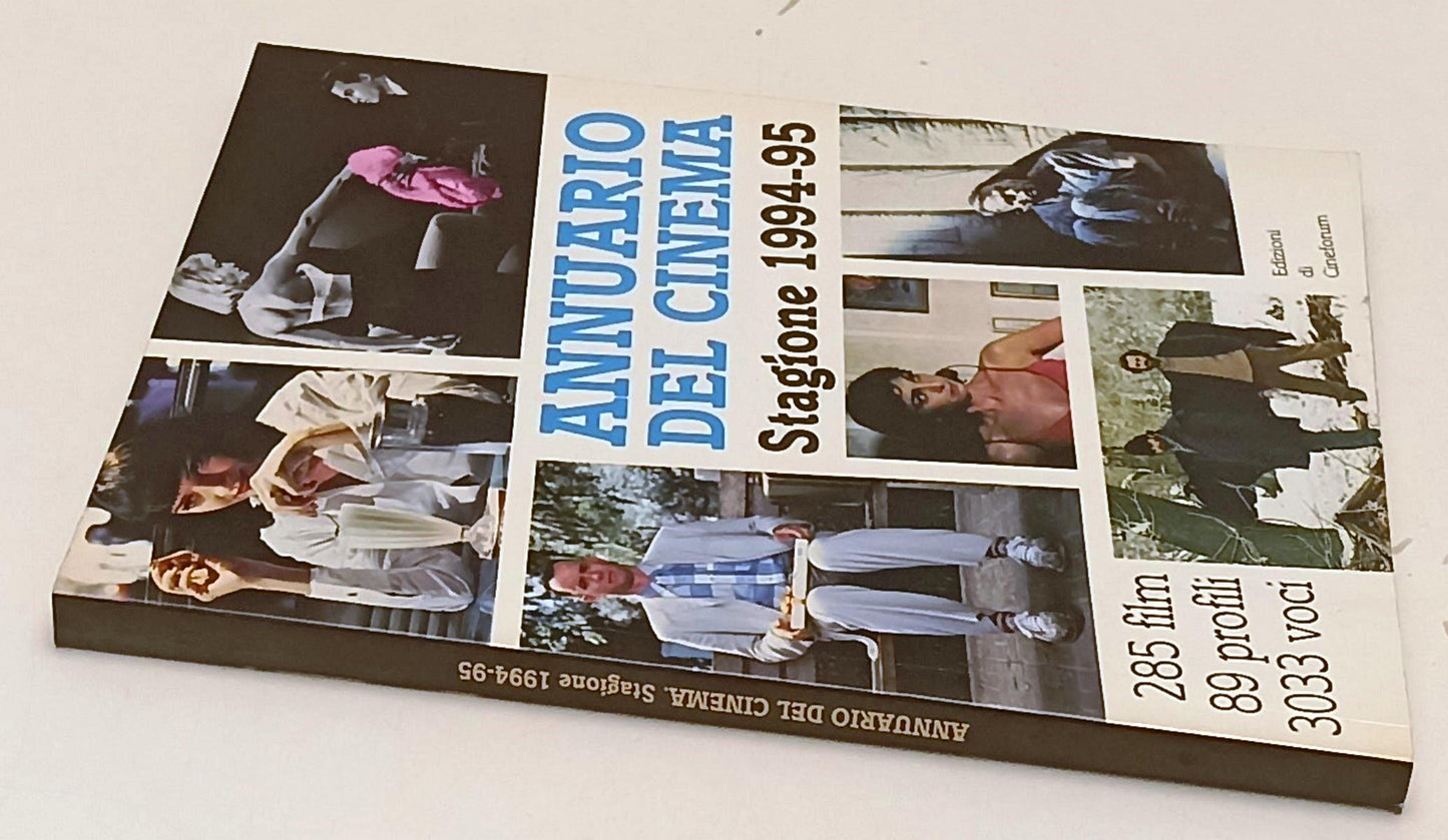 LW- ANNUARIO DEL CINEMA  STAGIONE 1994-1995 - EDIZIONI DI CINEFORUM - YFS642