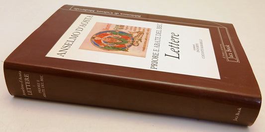 LD- LETTERE 1 - ANSELMO D'AOSTA PRIORE E ABATE DEL BEC- JACA BOOK- 1988- CS- XFS