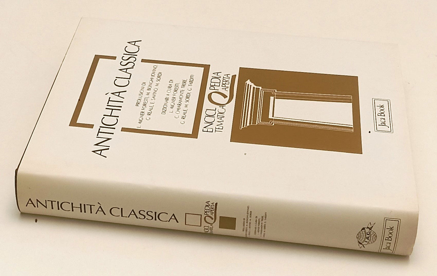 LZ- ENCICLOPEDIA TEMATICA APERTA ANTICHITA' CLASSICA- JACA BOOK- 1994- CS-YFS654