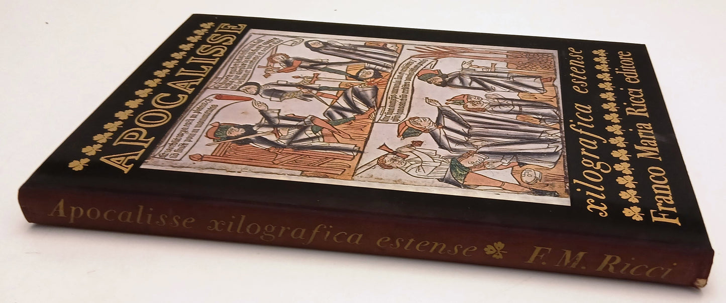 LT- APOCALISSE XILOGRAFICA ESTENSE - FRANCO MARIA RICCI- SEGNI DELL'UOMO- C- XFS