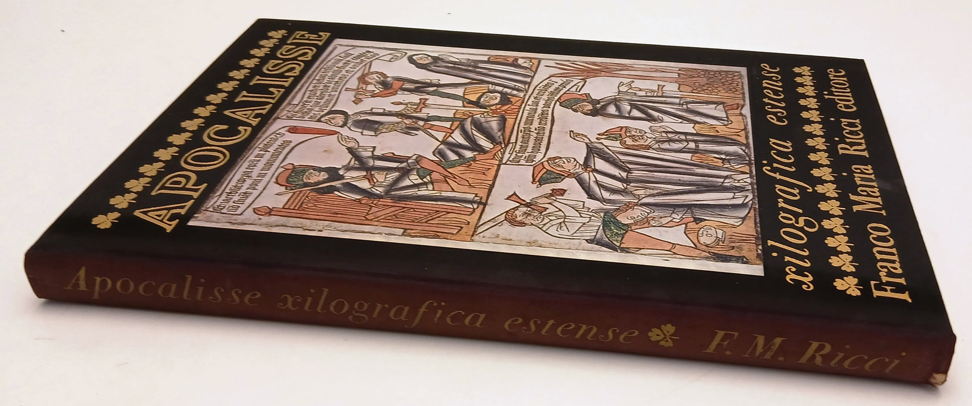 LT- APOCALISSE XILOGRAFICA ESTENSE - FRANCO MARIA RICCI- SEGNI DELL'UOMO- C- XFS