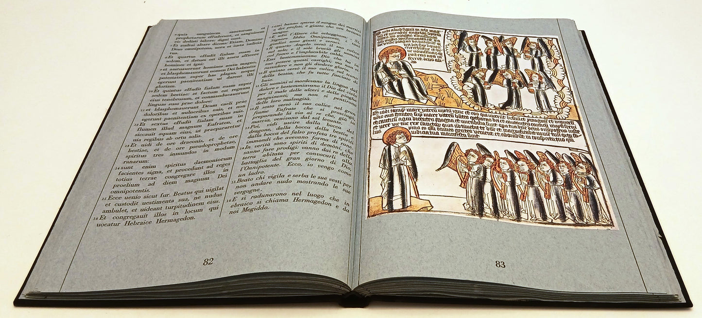 LT- APOCALISSE XILOGRAFICA ESTENSE - FRANCO MARIA RICCI- SEGNI DELL'UOMO- C- XFS