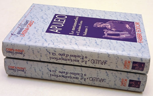 LN- LE METAMORFOSI 1/2- APULEIO- FABBRI- GRANDI CLASSICI LATINI E GRECI- C- ZFS52