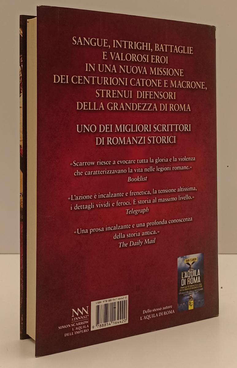 LN- L'AQUILA DELL'IMPERO - SIMON SCARROW - NEWTON COMPTON --- 2017 - CS - YFS195