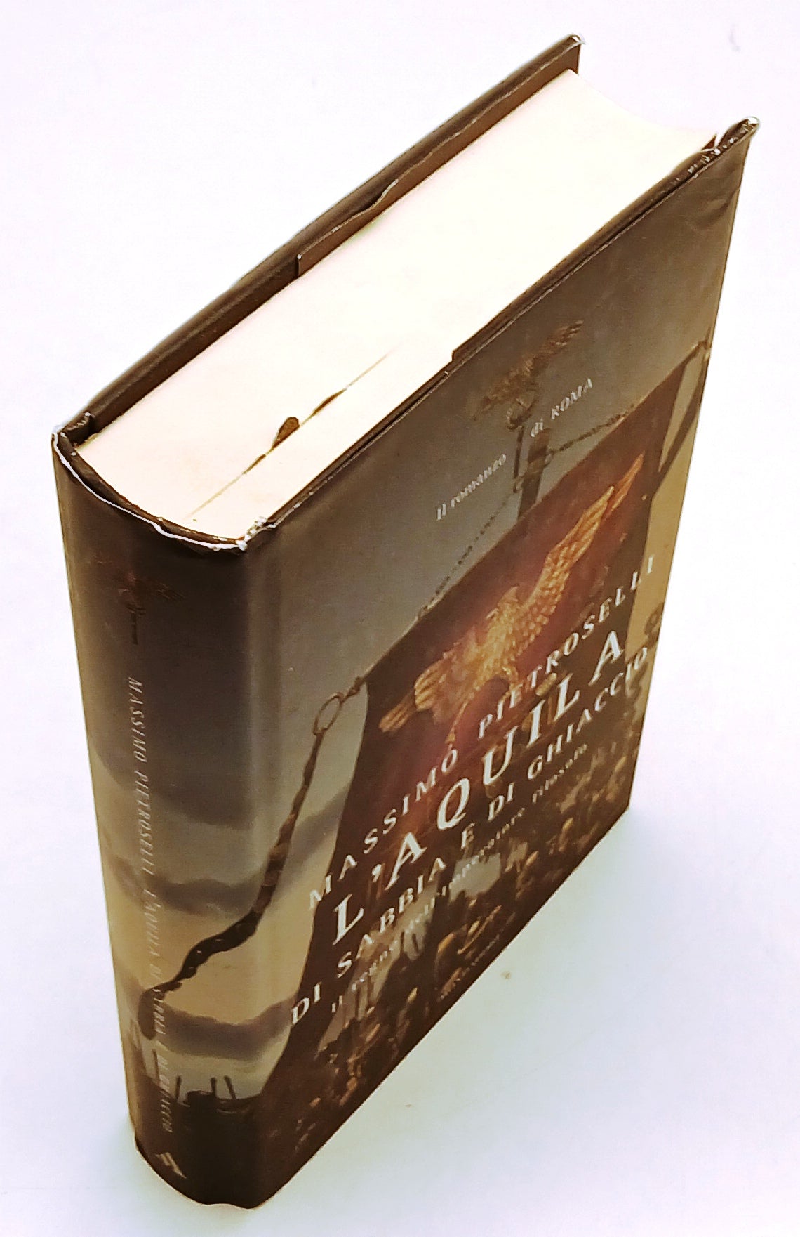 LN- L'AQUILA DI SABBIA E GHIACCIO - MASSIMO PIETROSELLI- MONDADORI---- CS- ZFS56
