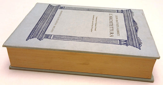 LT- L'ARCHITETTURA - LEON BATTISTA ALBERTI - IL POLIFILO --- 1989 - CS - XFS206