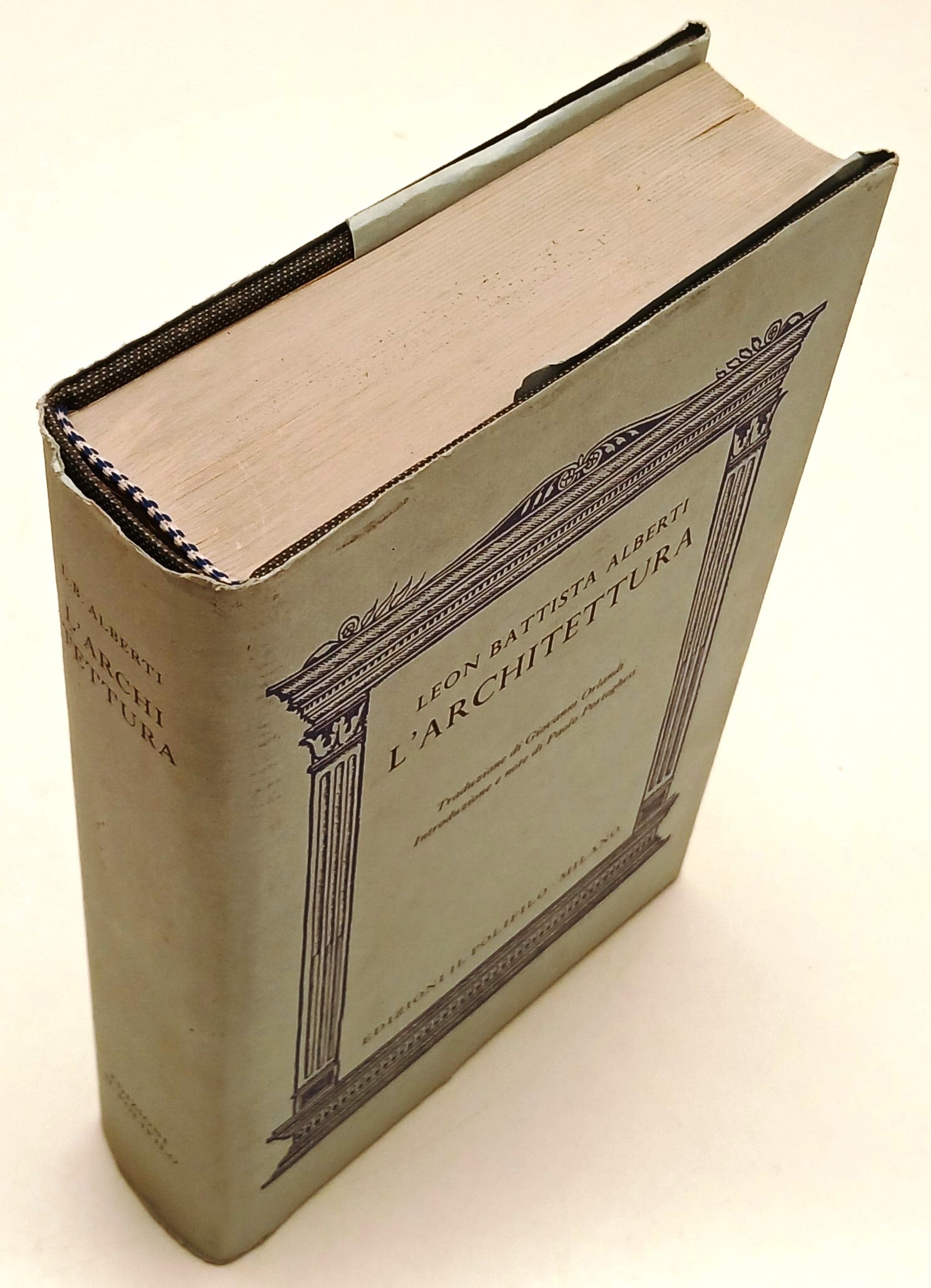LT- L'ARCHITETTURA - LEON BATTISTA ALBERTI - IL POLIFILO --- 1989 - CS - XFS206