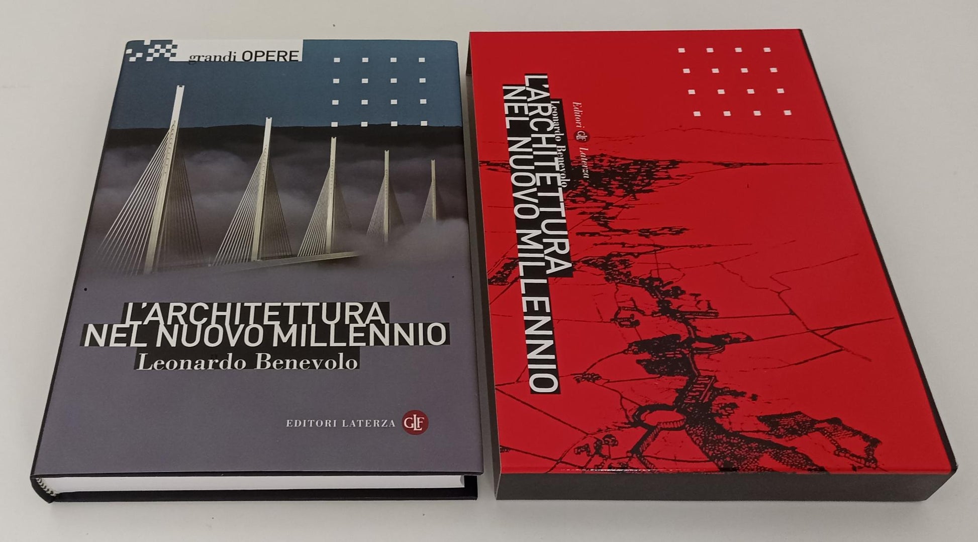 LT- L'ARCHITETTURA NEL NUOVO MILLENNIO- BENEVOLO- LATERZA- GRANDI OPERE- CS- XFS