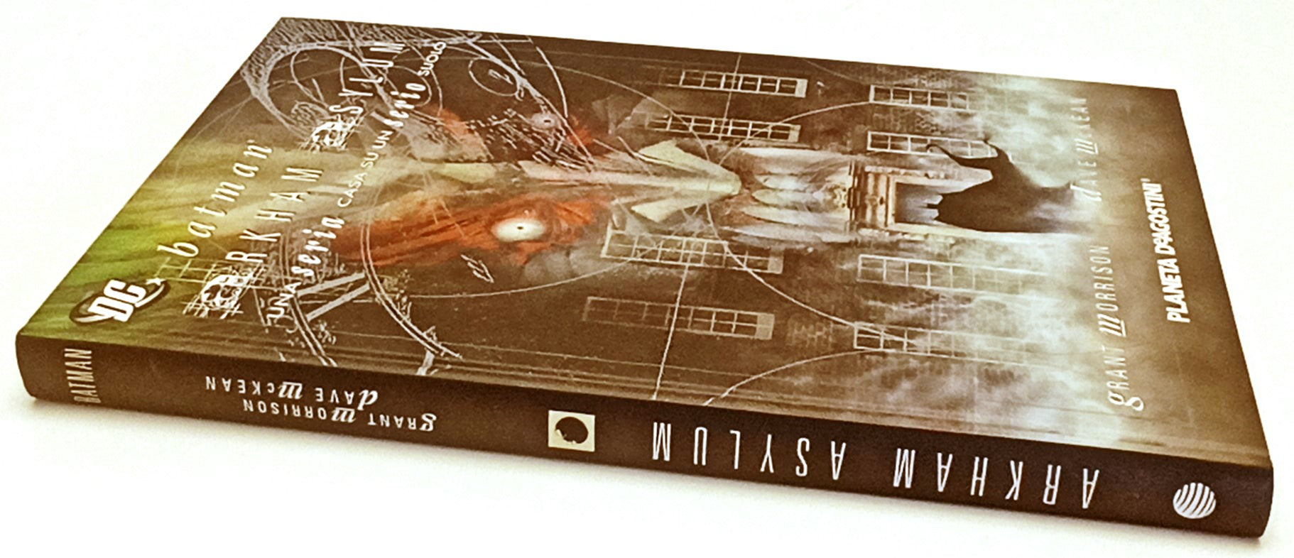 FV- BATMAN ARKHAM ASYLUM- GRANT MORRISON DAVE McKEAN- PLANETA DeAGOSTINI- C- F25