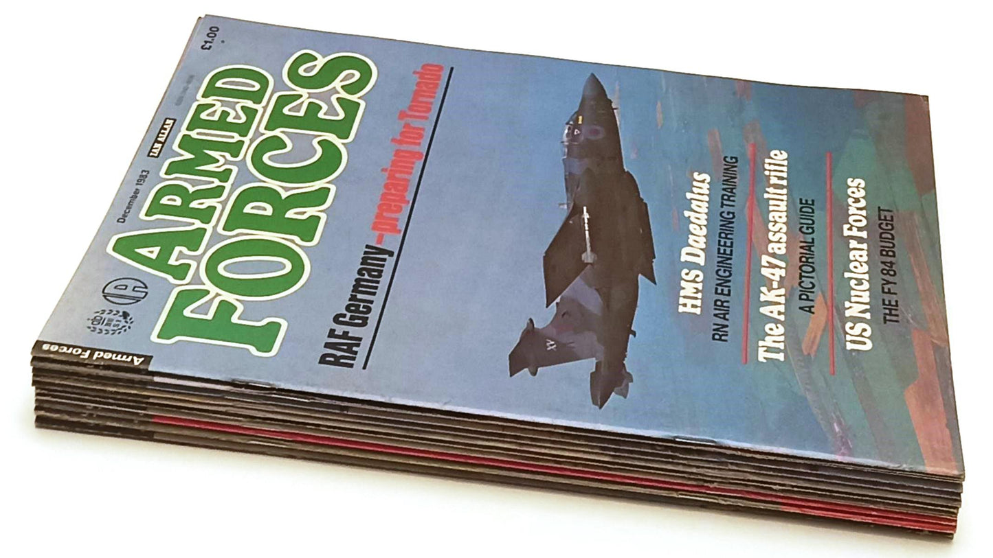 LM- LOTTO RIVISTA ARMED FORCES 107 NUMERI OFFERTA 1981/1989 - BLCP63