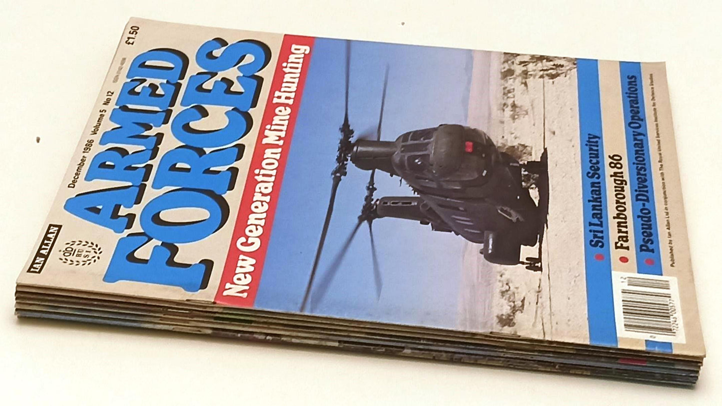 LM- LOTTO RIVISTA ARMED FORCES 107 NUMERI OFFERTA 1981/1989 - BLCP63