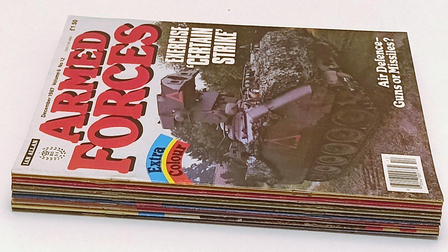 LM- LOTTO RIVISTA ARMED FORCES 107 NUMERI OFFERTA 1981/1989 - BLCP63
