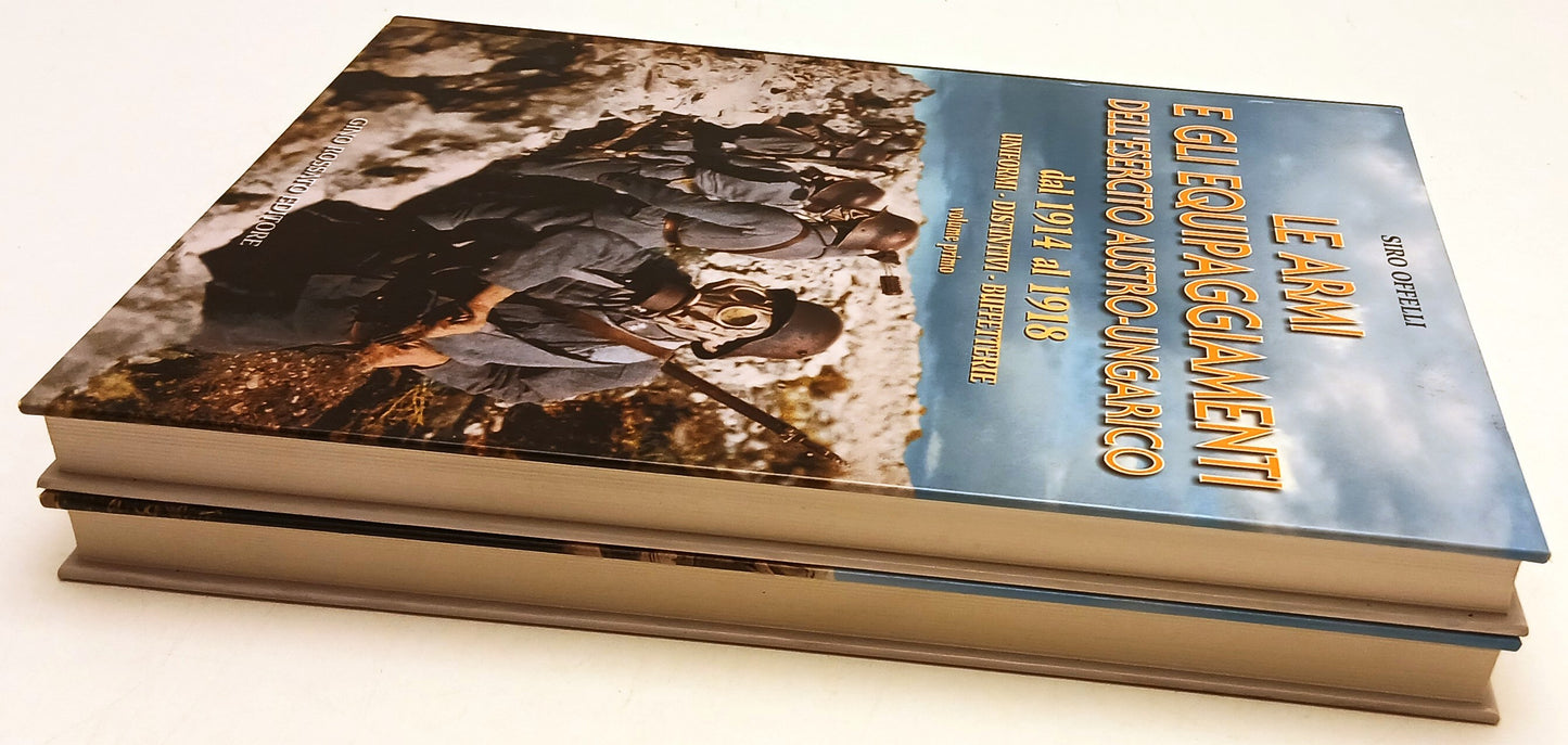 Armi e equipaggiamenti esercito Austro-Ungarico 2 volumi Offelli Rossato- YFS126
