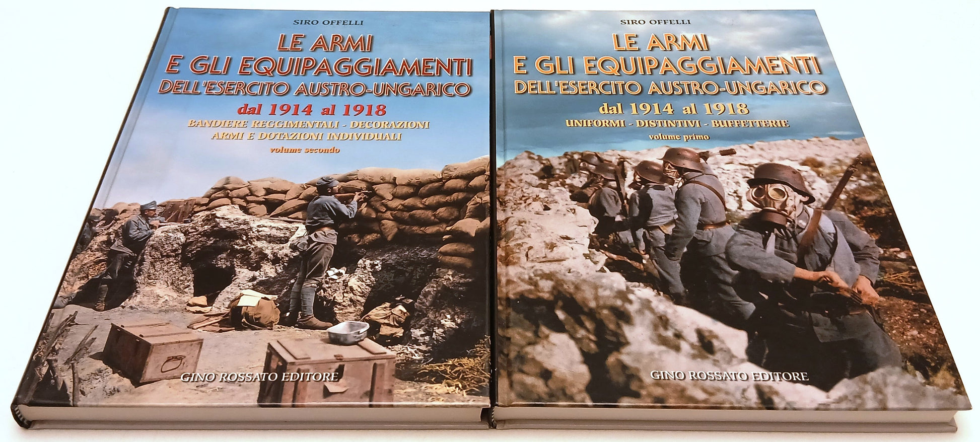 Armi e equipaggiamenti esercito Austro-Ungarico 2 volumi Offelli Rossato- YFS126