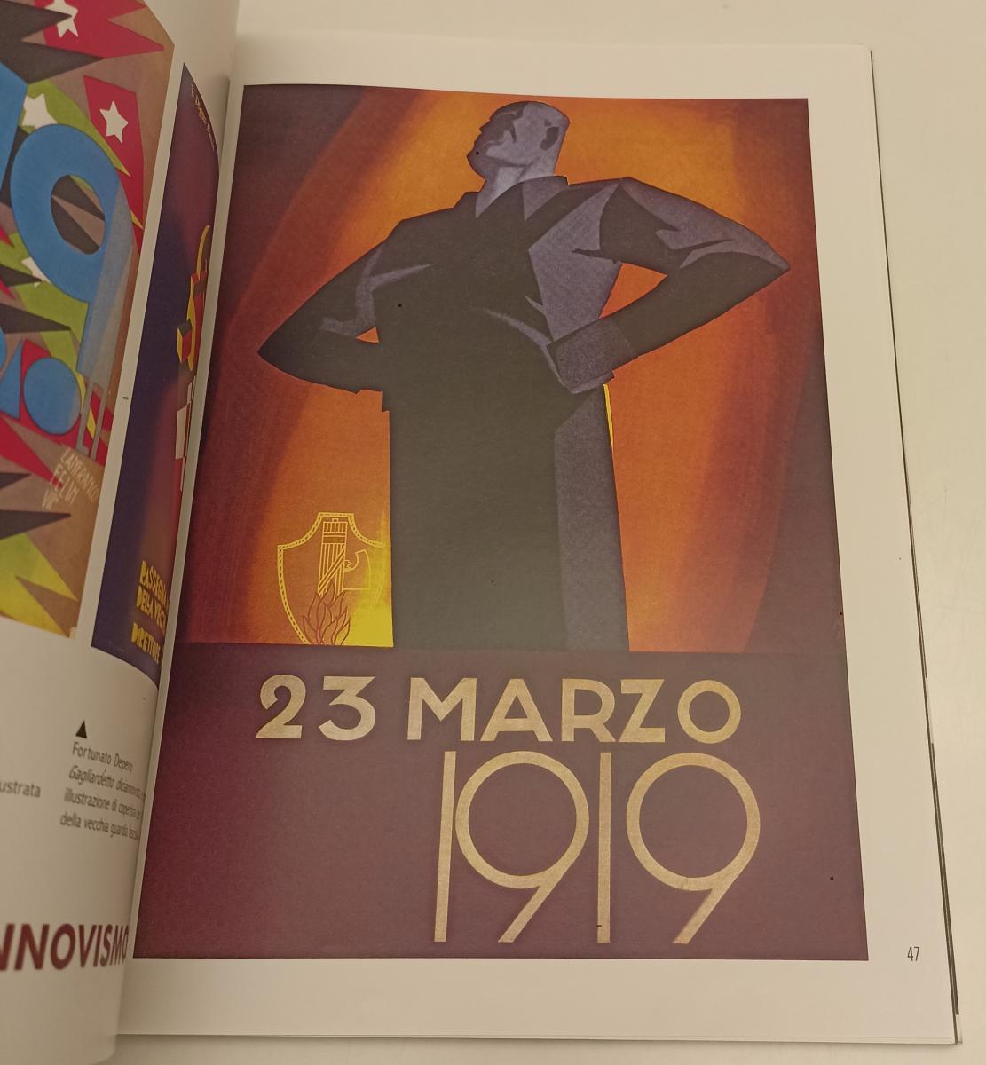 LT- L'ARTE PER IL CONSENSO MUSSOLINI PREDAPPIO- PUBLICITY PRINT PRESS- B- YFS248