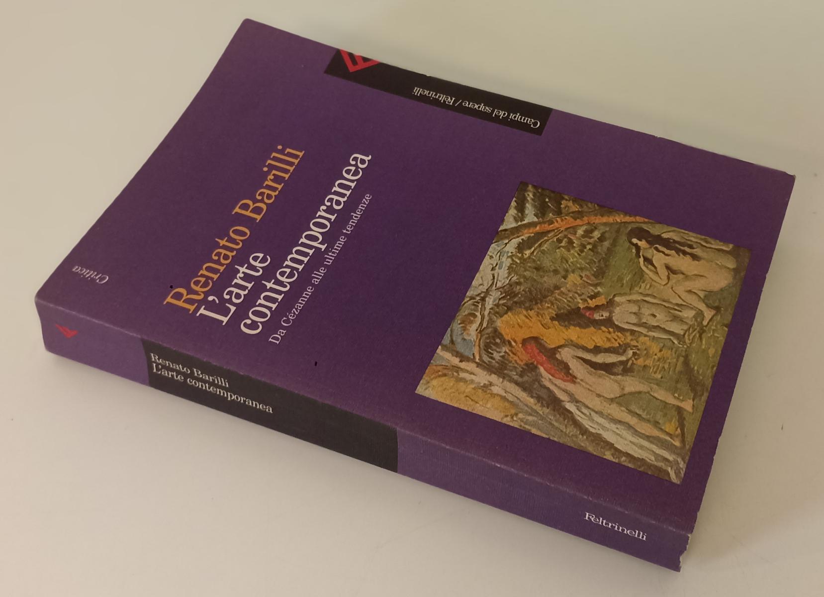 LT- L'ARTE CONTEMPORANEA- RENATO BARILLI- FELTRINELLI- CAMPI SAPERE--- B- XFS142