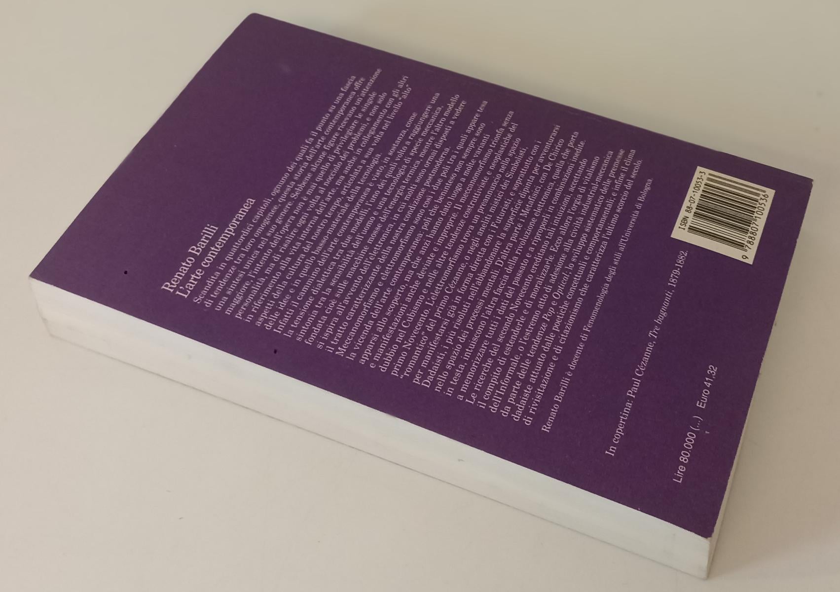 LT- L'ARTE CONTEMPORANEA- RENATO BARILLI- FELTRINELLI- CAMPI SAPERE--- B- XFS142