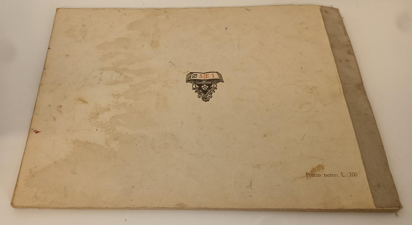 LZ- ARTE E LAVORO TESTO DI DISEGNO PARTE I - ALBERTO MICCICHE' - SEI - B- YFS281