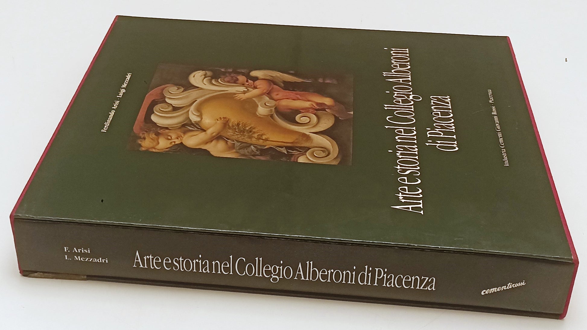 LT- ARTE STORIA NEL COLLEGIO ALBERONI PIACENZA- ARISI MEZZADRI- 1990- CS- YFS510