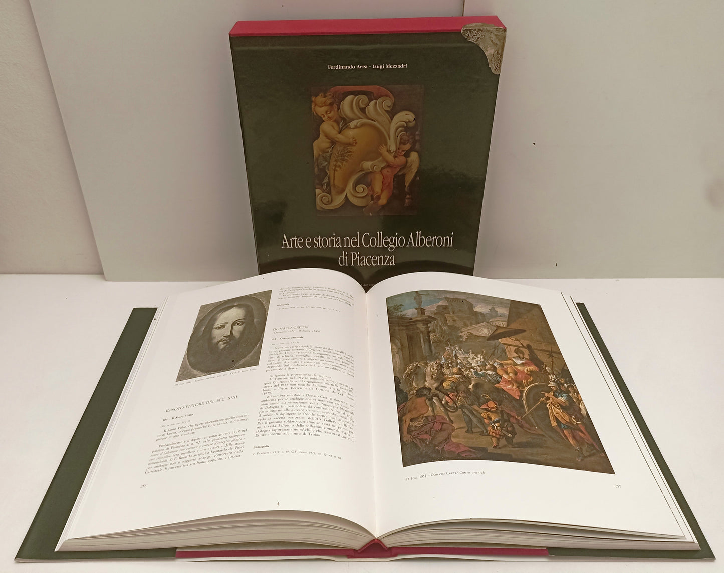LT- ARTE STORIA NEL COLLEGIO ALBERONI PIACENZA- ARISI MEZZADRI- 1990- CS- YFS510
