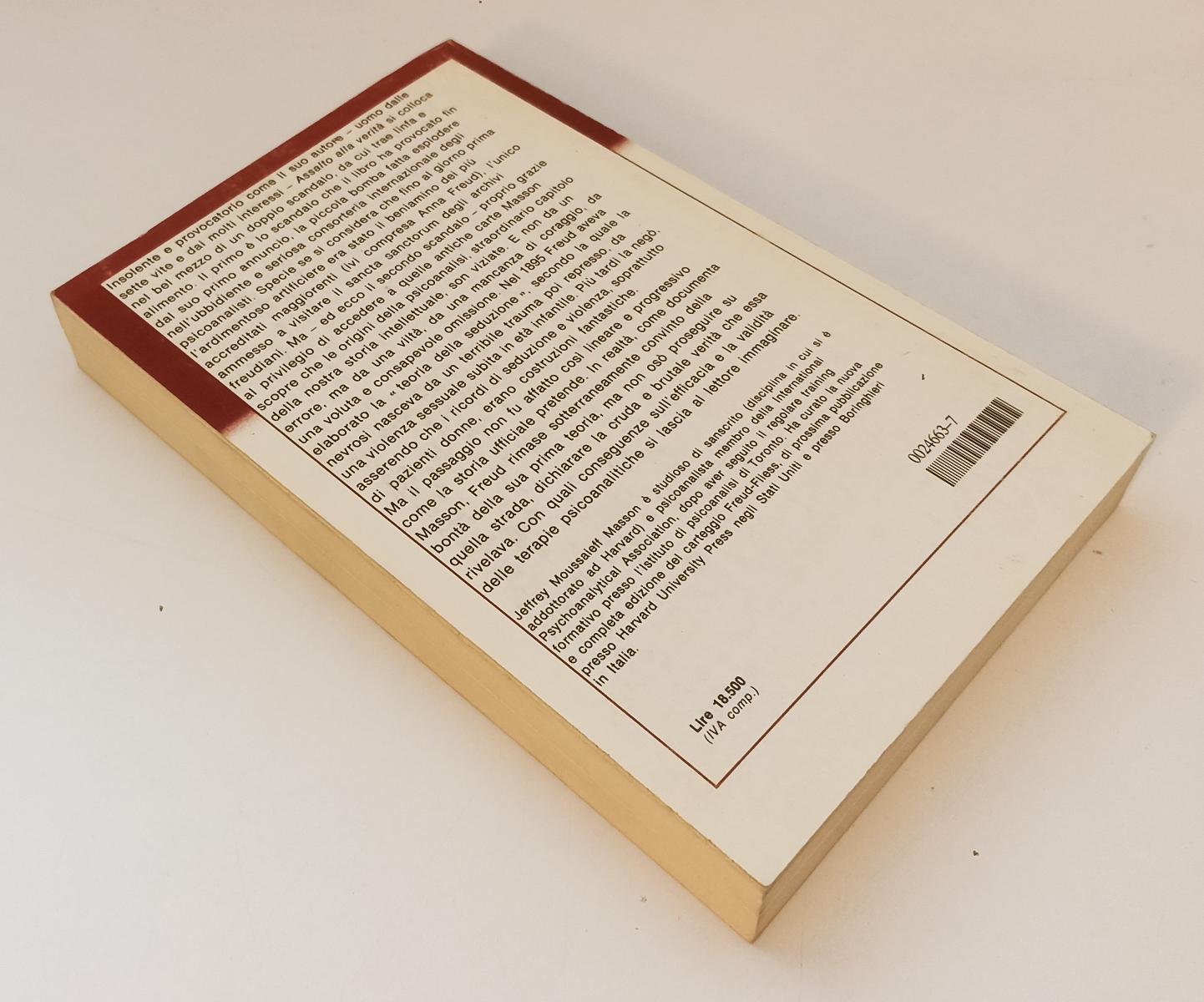 LS- ASSALTO ALLA VERITA' FREUD - MOUSSAIEFF MASSON- MONDADORI--- 1984- B- XFS142