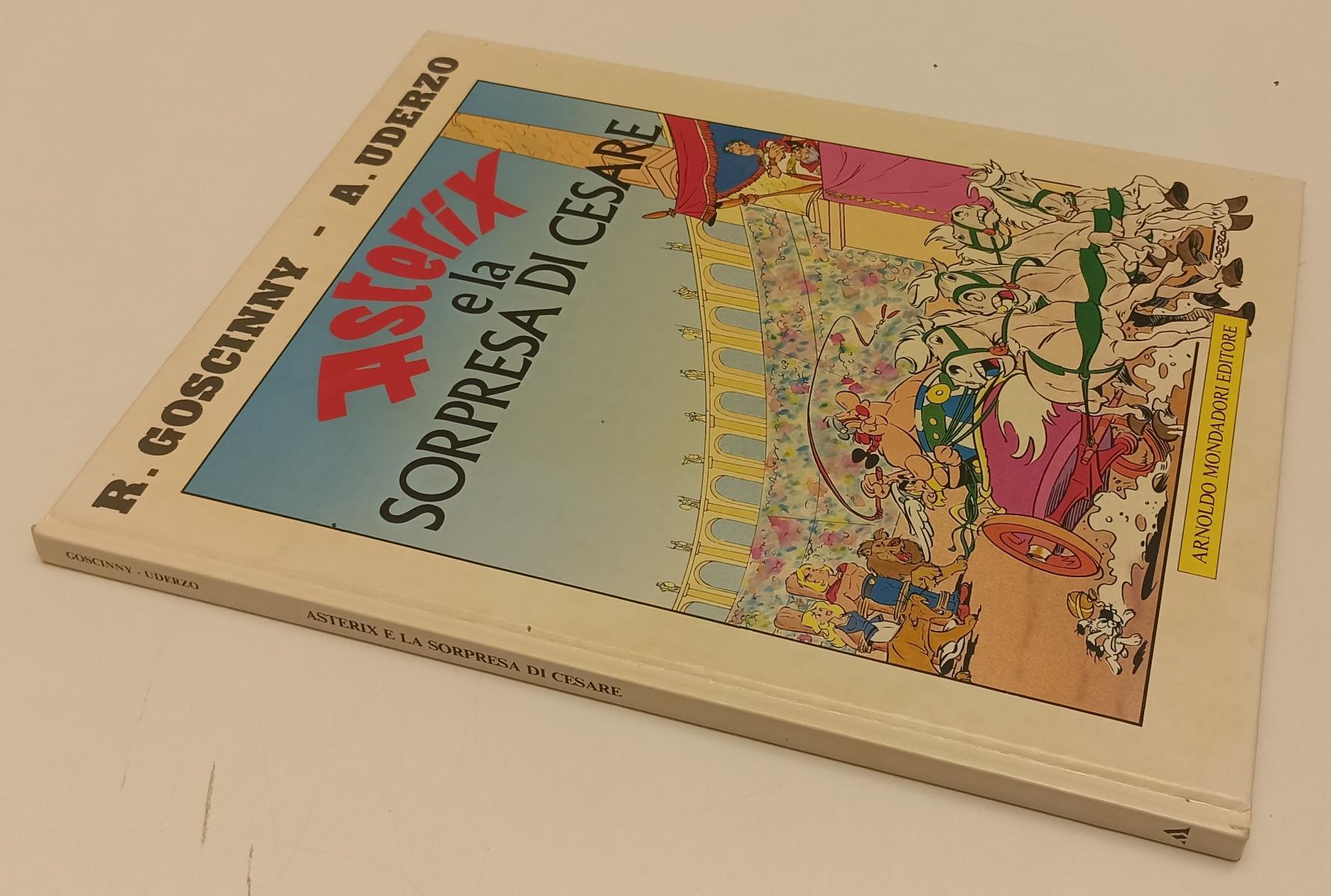 FC- ASTERIX E LA SORPRESA DI CESARE - GOSCINNY - MONDADORI - 1a ED. 1986- C- D24