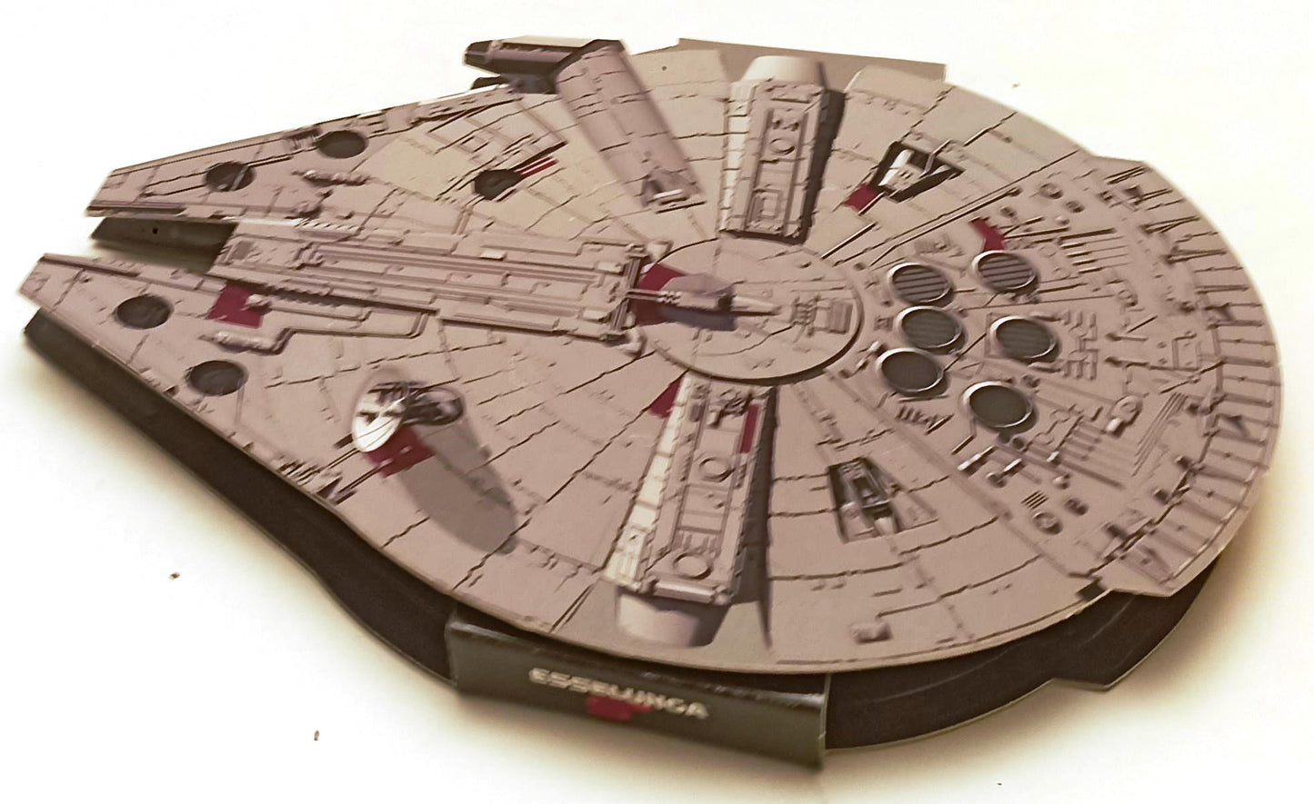 GG- ASTRONAVE STAR WARS MILLENNIUM FALCON COMPLETA 30 ROLLINZ - ESSELUNGA - N24