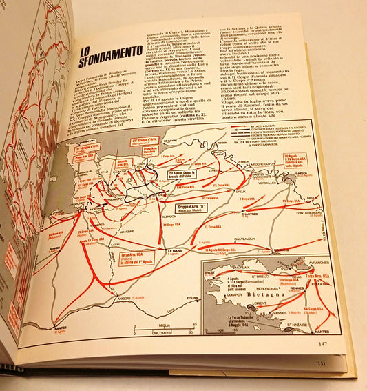 LS- ATLANTE DELLA SECONDA GUERRA MONDIALE -- MONDADORI --- 1976 - CS - YFS439