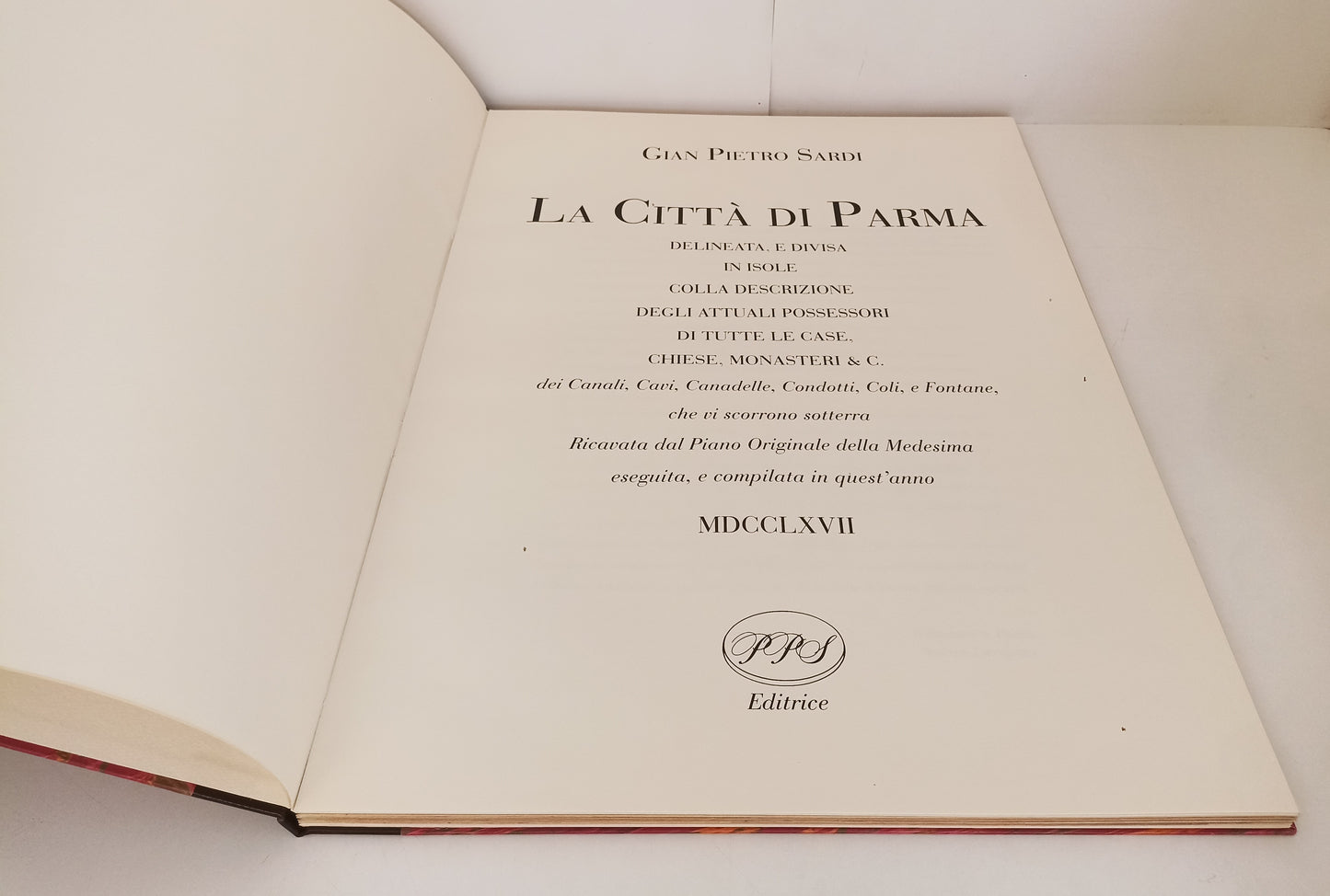 LH- ATLANTE SARDI La città di Parma delineata - SARDI  - PPS --- 1993 -- ZFS319