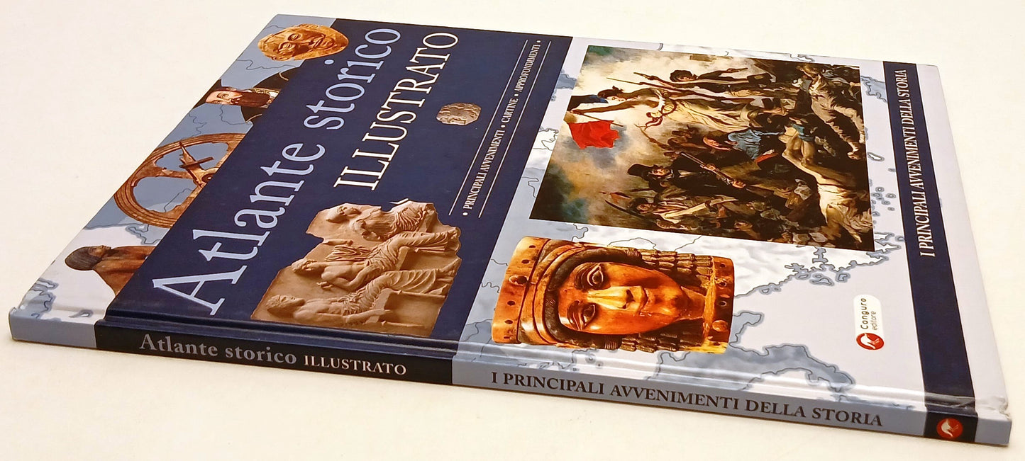 LV- ATLANTE STORICO ILLUSTRATO AVVENIMENTI CARTINE-- CANGURO --- 2008- C- YFS901