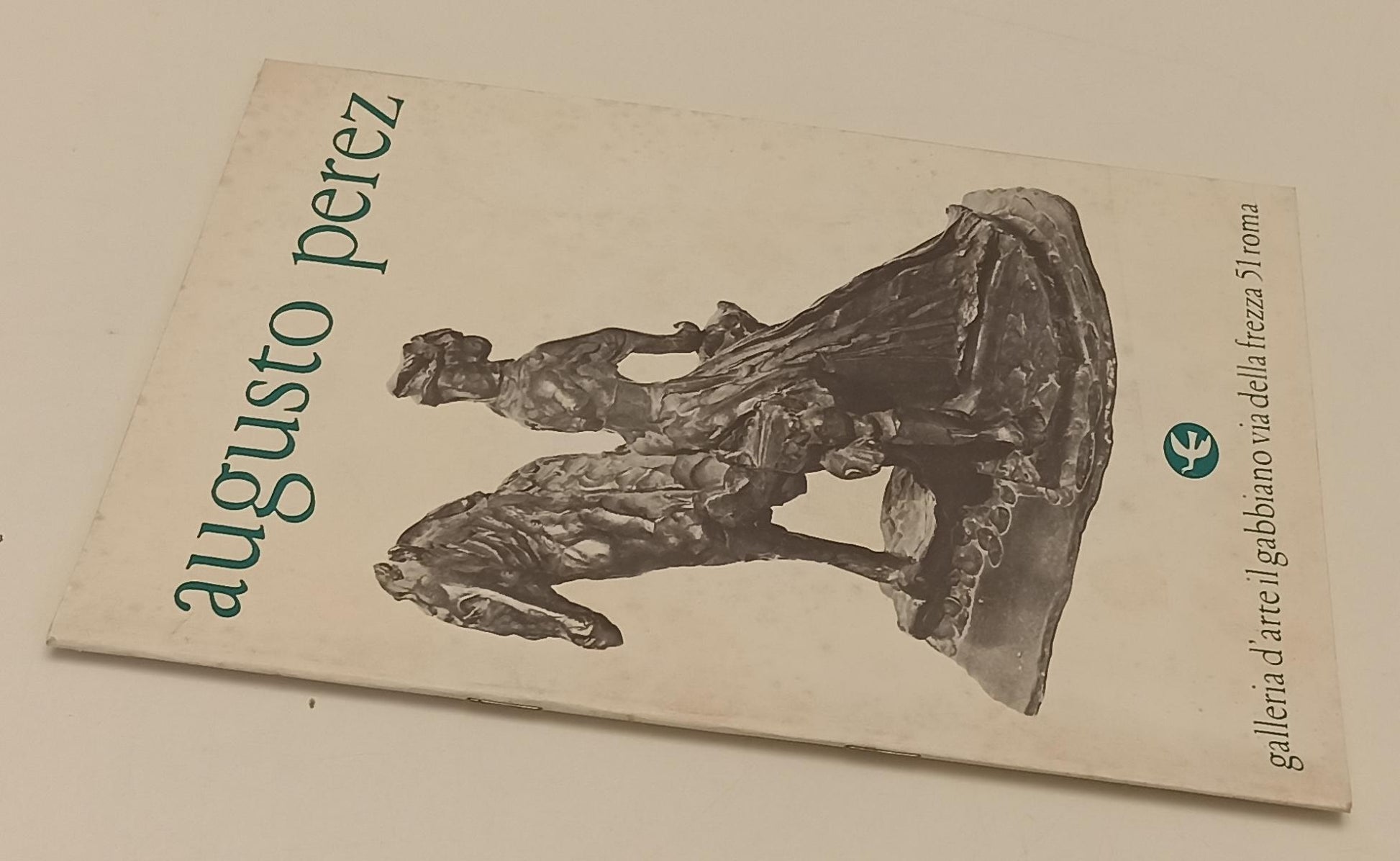 LT- AUGUSTO PEREZ CATALOGO MOSTRA- COSTANZO- GALLERIA D'ARTE IL GABBIANO- XFS188