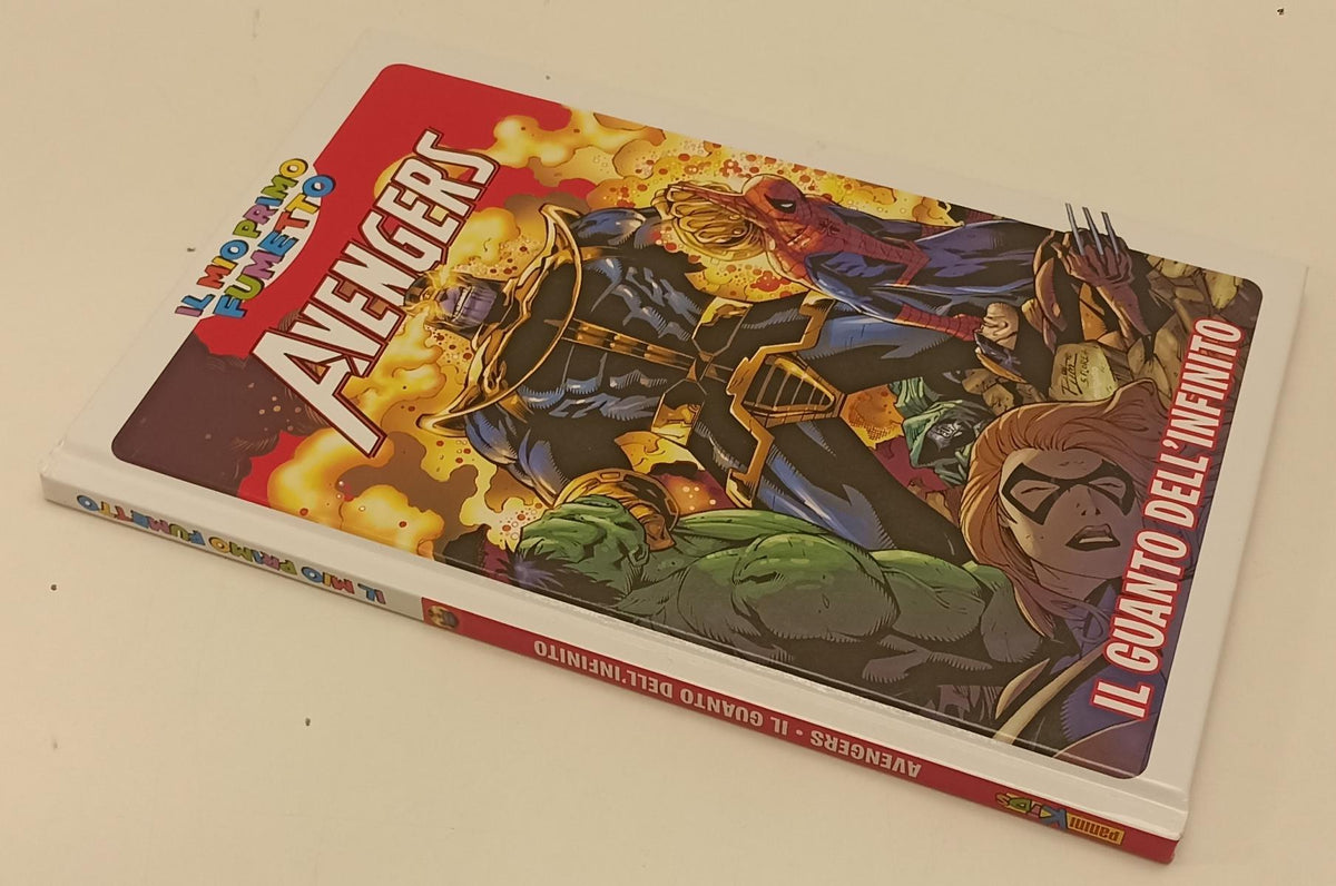 FV- IL MIO PRIMO FUMETTO AVENGERS IL GUANTO DELL'INFINITO-- PANINI- 2018- C- B24