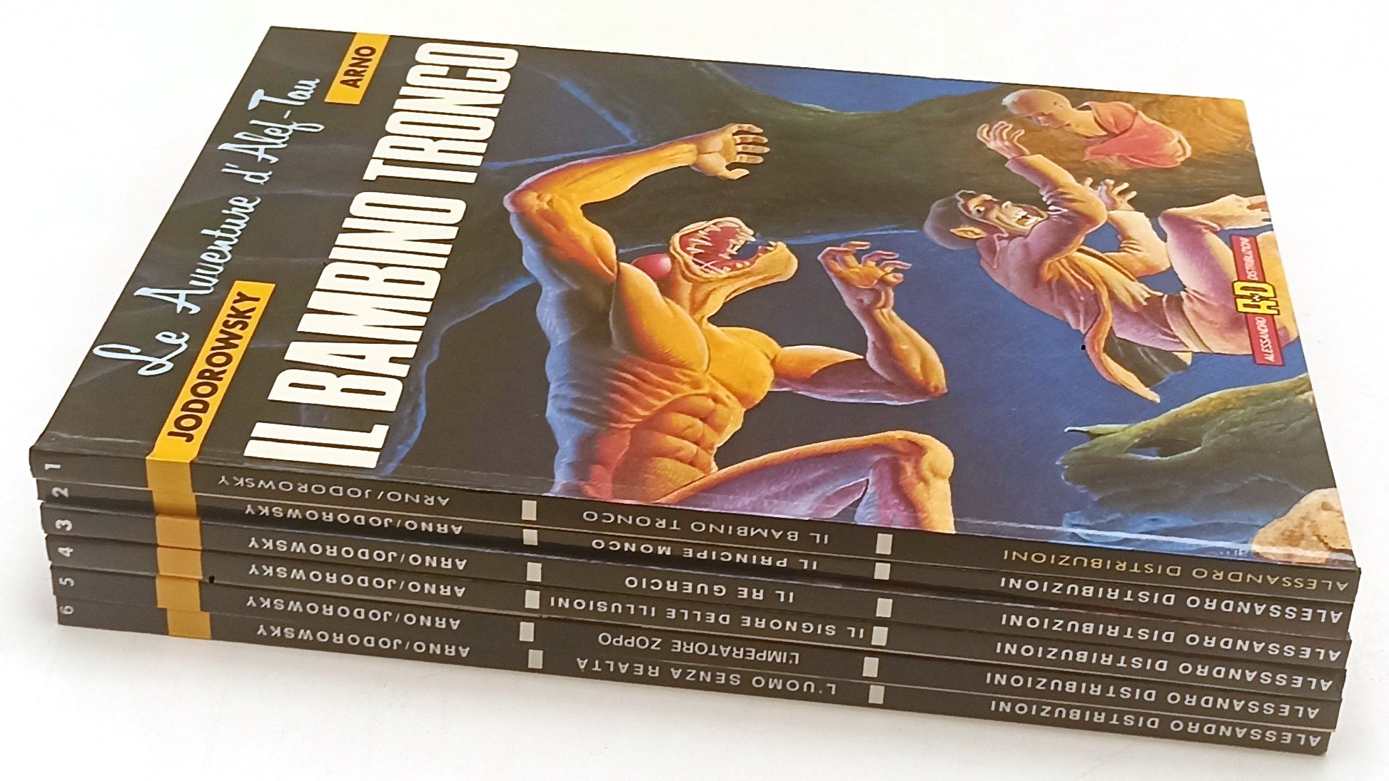 FV- LE AVVENTURE DI ALEF-TAU 1/6 COMPLETA - JODOROWSKY ARNO - ALESSANDRO- C- A25