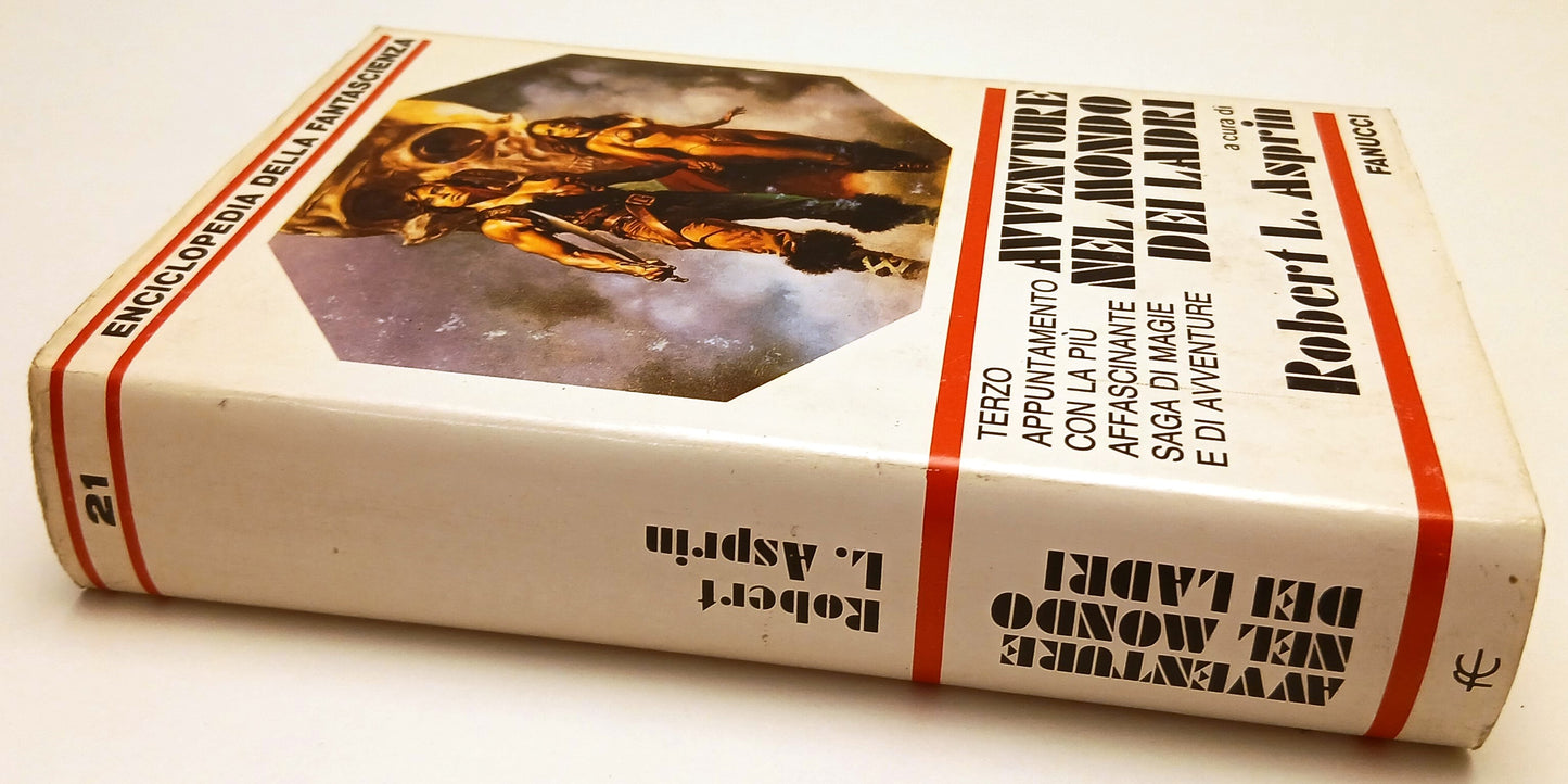 LF- AVVENTURE NEL MONDO DEI LADRI- ASPRIN- FANUCCI- FANTASCIENZA-- 1988- CS- XFS