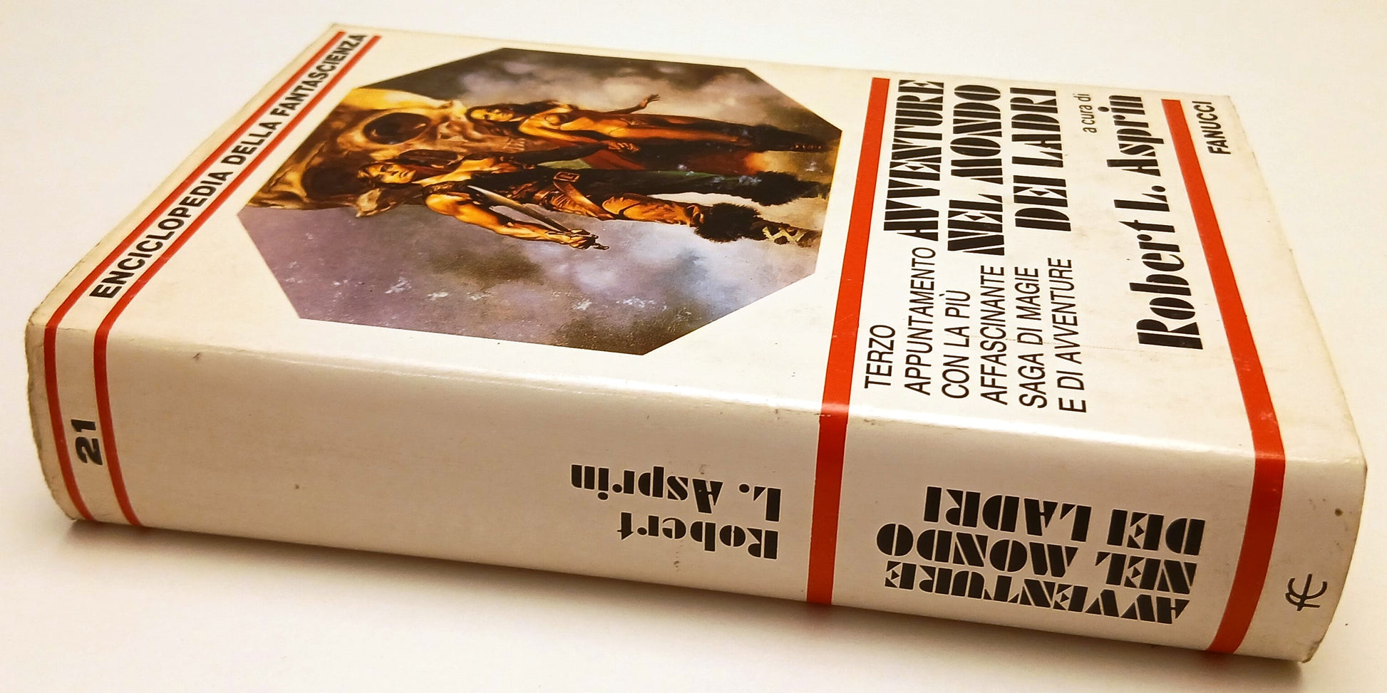 LF- AVVENTURE NEL MONDO DEI LADRI- ASPRIN- FANUCCI- FANTASCIENZA-- 1988- CS- XFS