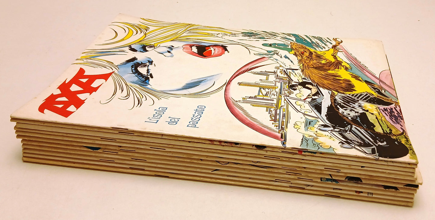 FZ- AXA 11 ALBI COLLEZIONE COMPLETA- AVENEL ROMERO BUCCIARELLI- COMICS LIBRARY- Z25