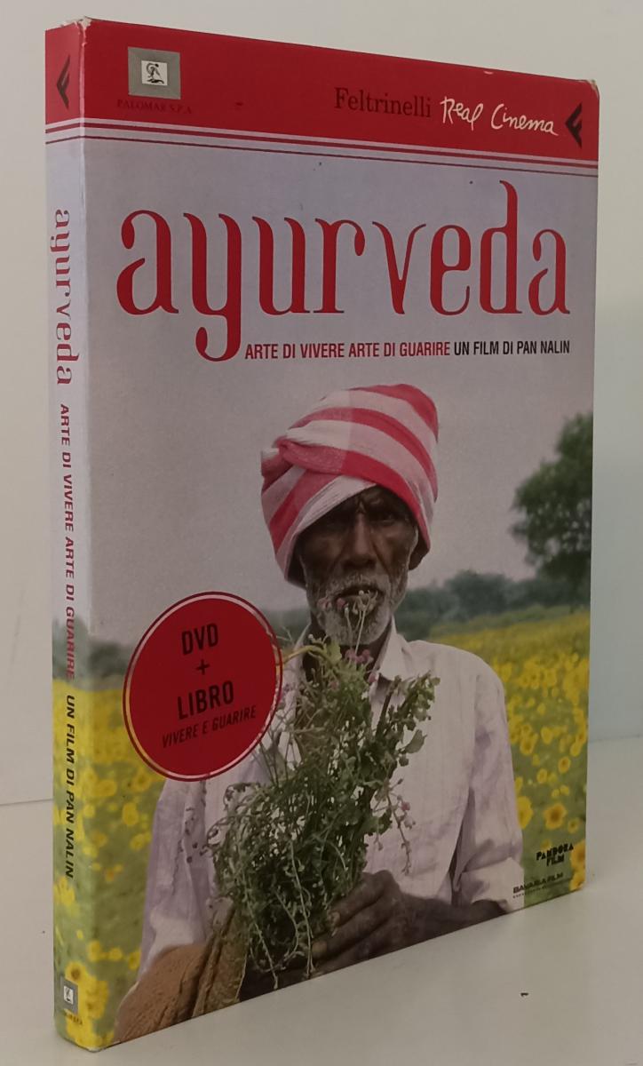 LS- AYURVEDA VIVERE E GUARIRE LIBRO + DVD- FELTRINELLI REAL CINEMA- 2008- YFS175