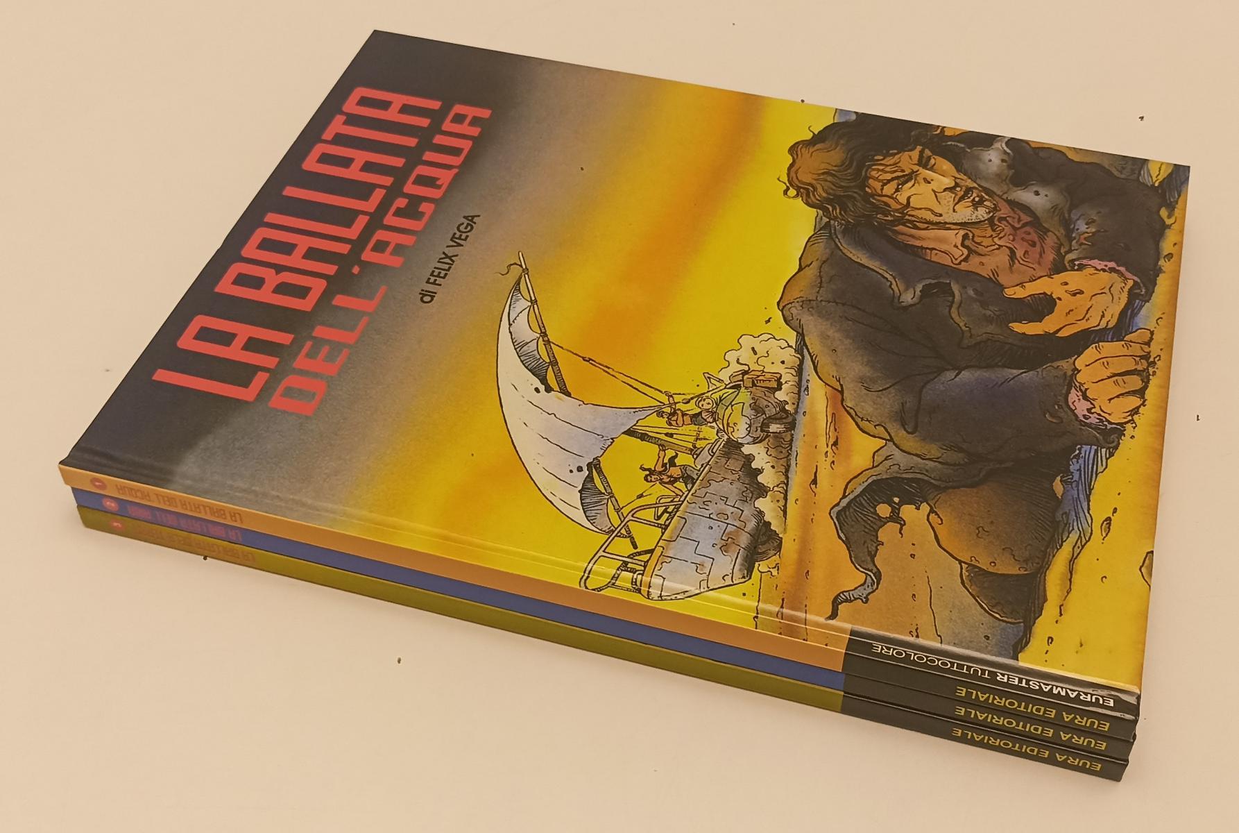 FV- LA BALLATA DELL'ACQUA DELLA TERRA DELL'ARIA 3 VOLUMI- FELIX VEGA- EURA-C-C24