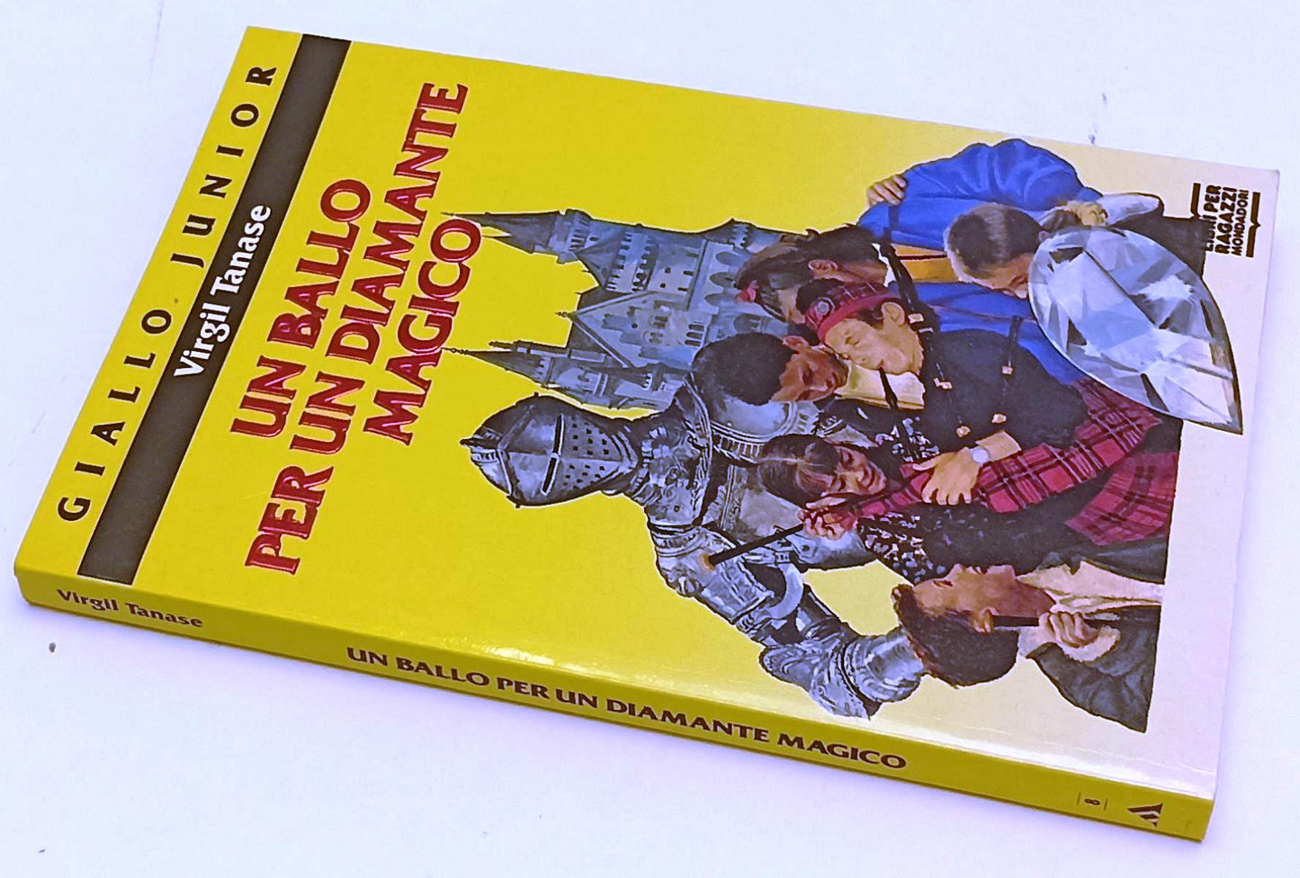 LN2- UN BALLO PER UN DIAMANTE MAGICO - TANASE- MONDADORI- GIALLO JIUNIOR- B- XFS