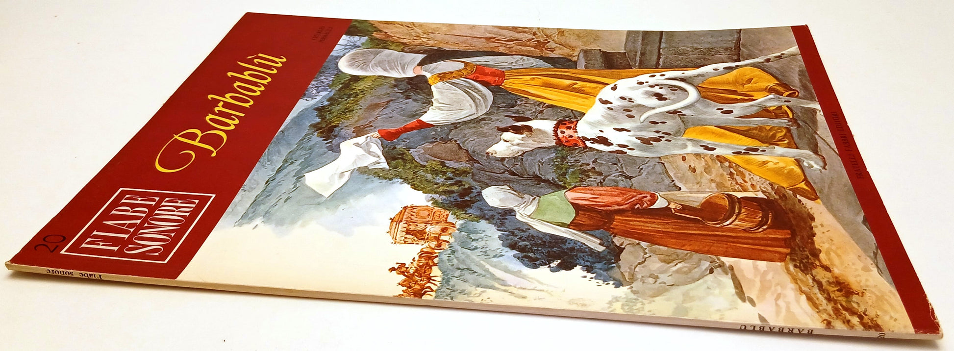 LB- FIABE SONORE N.20 BARBABLU' + disco 45 giri - FABBRI - RVSa742